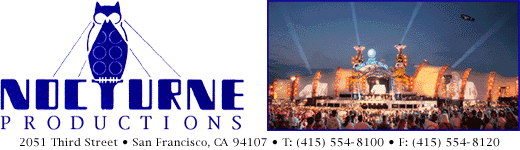 Nocturne Productions - 2051 Third St. SF, CA 94107 - (415) 554-8100